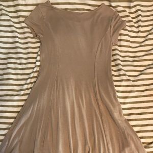 Nude colored sundress